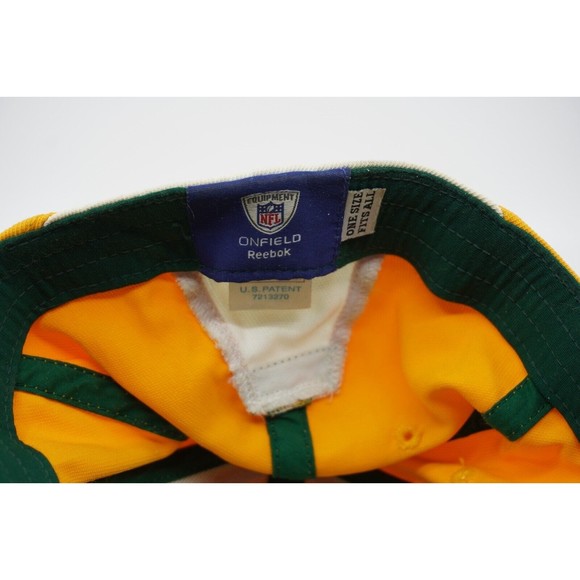 Green Bay Packers Reebok On Field Pre-Owned Hat One Size Fits Most - Picture 4 of 4